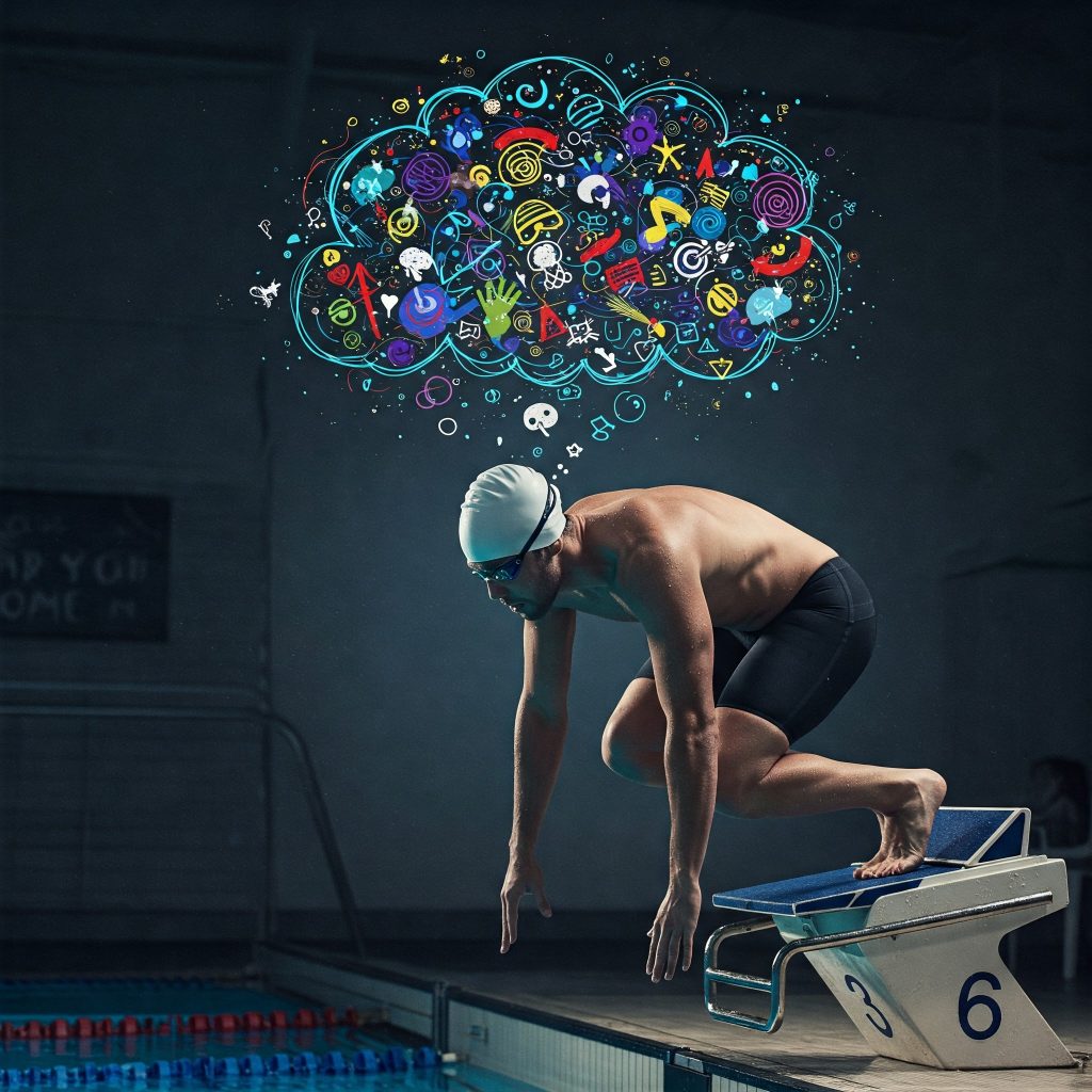 La Mentalidad del Nadador en Competencia Más Allá del Cronómetro